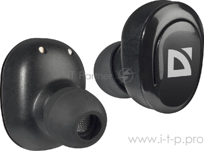 Наушники Defender Twins 635 черный, TWS, Bluetooth 63635