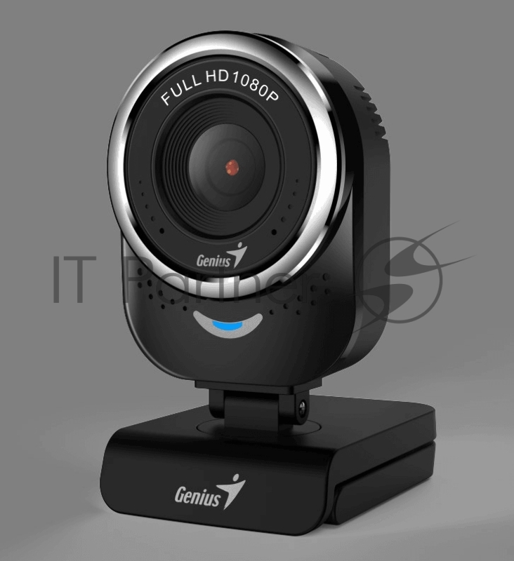 Web-камеры Genius QCam 6000 Black 1080p Full HD Mic, 360°, универсальное мониторное крепление, гнездо для штатива 32200002400