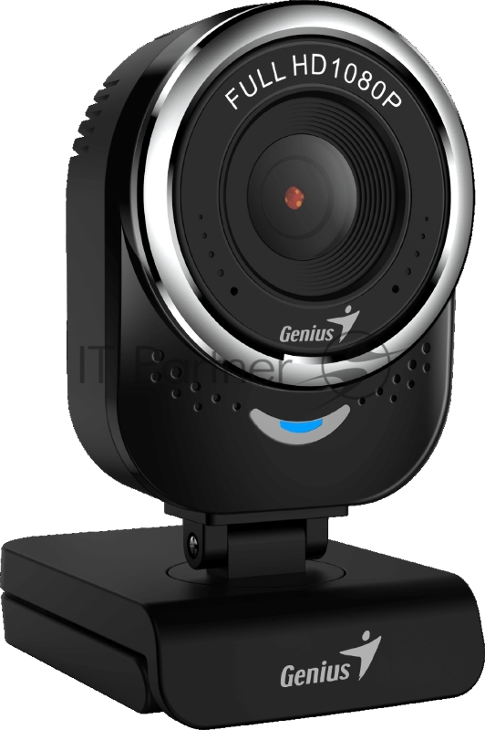 Web-камеры Genius QCam 6000 Black 1080p Full HD Mic, 360°, универсальное мониторное крепление, гнездо для штатива 32200002400