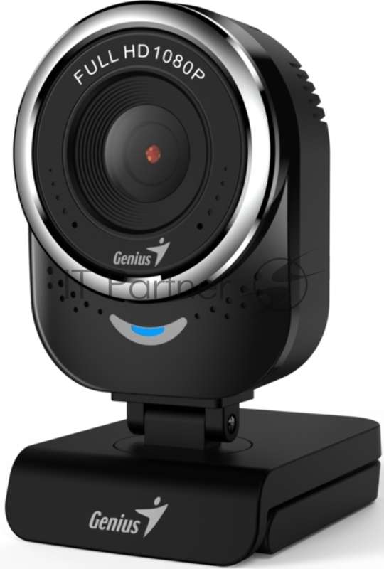 Web-камеры Genius QCam 6000 Black 1080p Full HD Mic, 360°, универсальное мониторное крепление, гнездо для штатива 32200002400