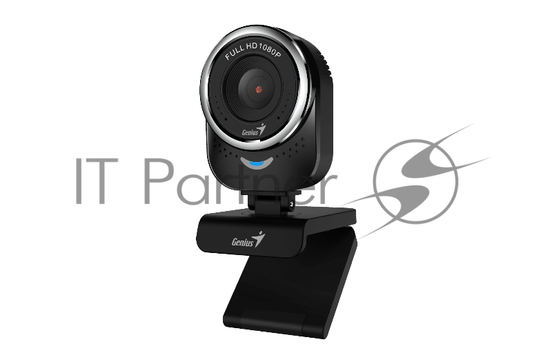 Web-камеры Genius QCam 6000 Black 1080p Full HD Mic, 360°, универсальное мониторное крепление, гнездо для штатива 32200002400