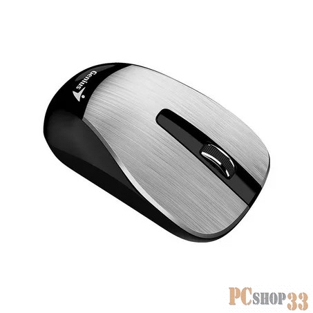 Мышь Genius ECO-8015 Silver, 2.4Ghz, датчик Blue Eye, 800-1600 dpi 31030005401