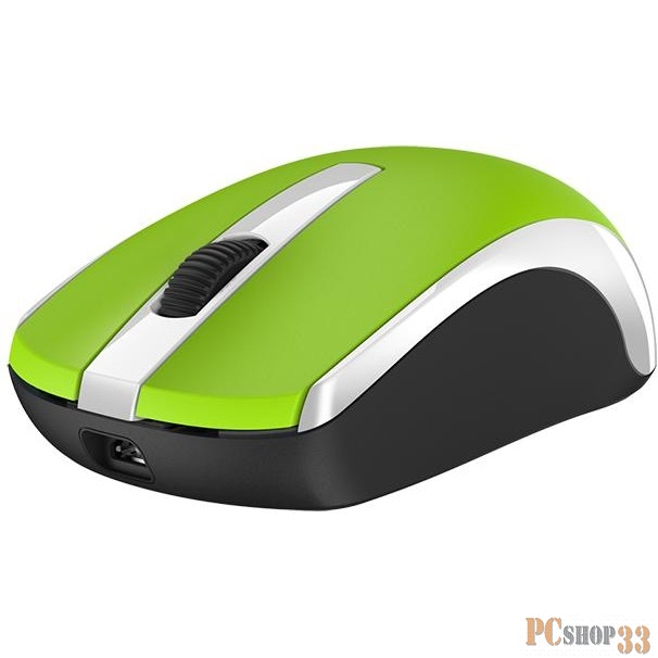 Мышь Genius ECO-8100 Green, 2.4Ghz, датчик Blue Eye, 800-1600 dpi 31030004404