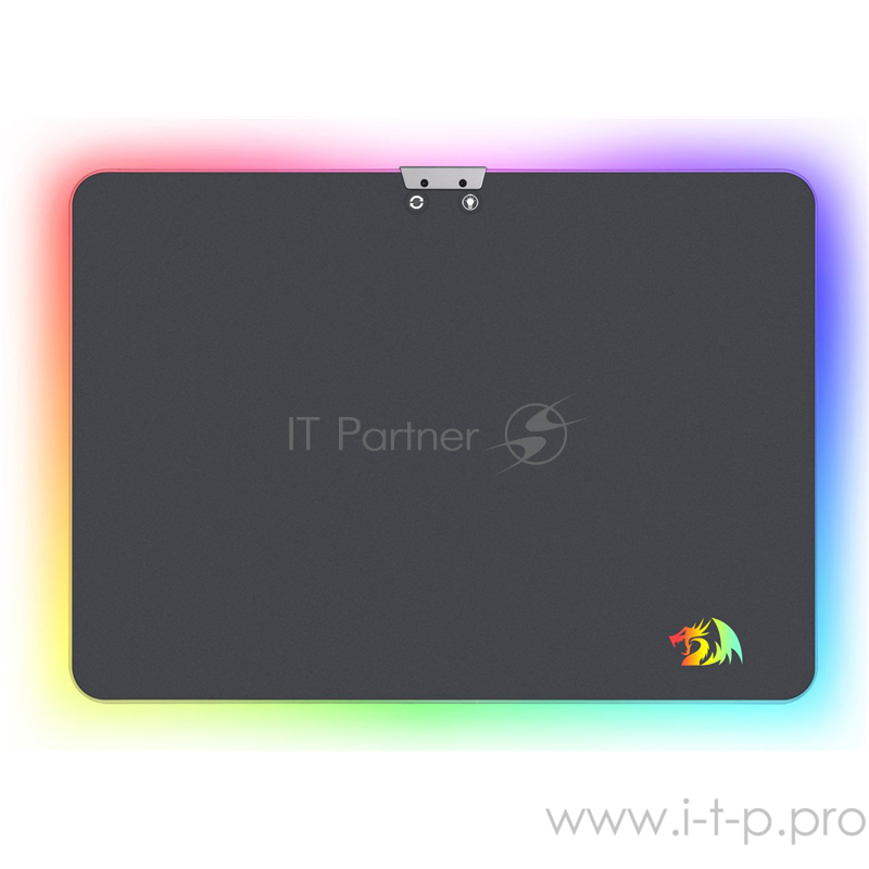 Коврики Redragon Aurora 75086 Игровой коврик, подсветка, 350x250x3.6, металл