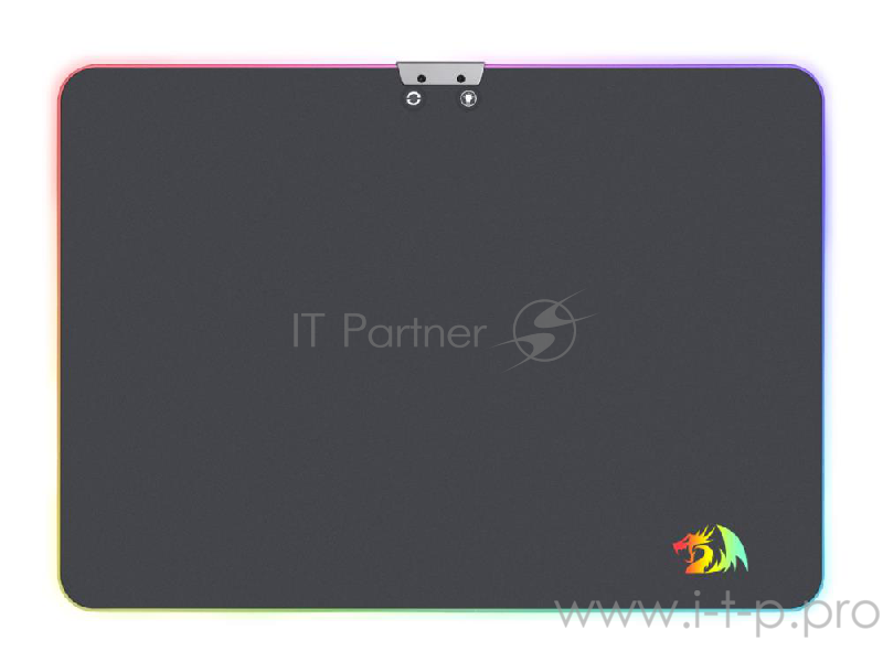 Коврики Redragon Aurora 75086 Игровой коврик, подсветка, 350x250x3.6, металл