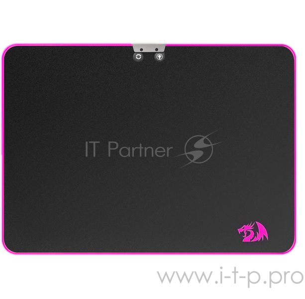 Коврики Redragon Aurora 75086 Игровой коврик, подсветка, 350x250x3.6, металл