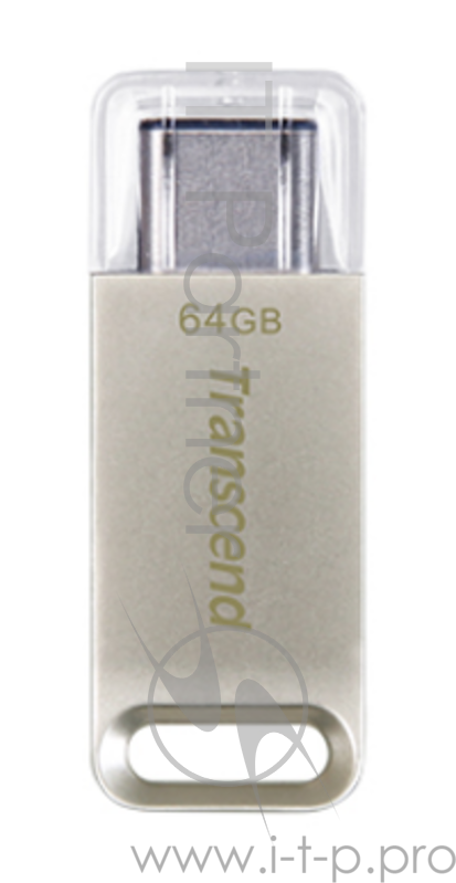 Носитель информации Transcend USB Drive 64Gb JetFlash 850 TS64GJF850S {USB 3.0/3.1 + Type-C}