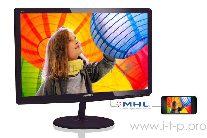 Монитор LCD PHILIPS 23.6