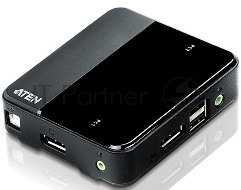 Переключатель ATEN CS782DP 2-х портовый KVM-коммутатор с поддержкой USB, DisplayPort