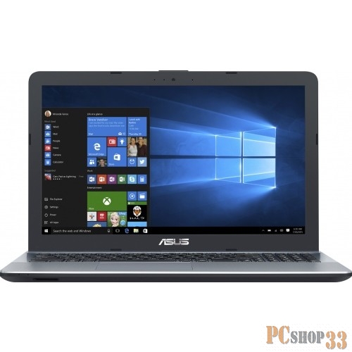 Ноутбук ASUS X541UV-DM1609 (Core i3 6006U-2.00ГГц, 8ГБ, 1ТБ, GF920MX, LAN, WiFi, BT, WebCam, 15.6 1920x1080, Linux), серебр.
