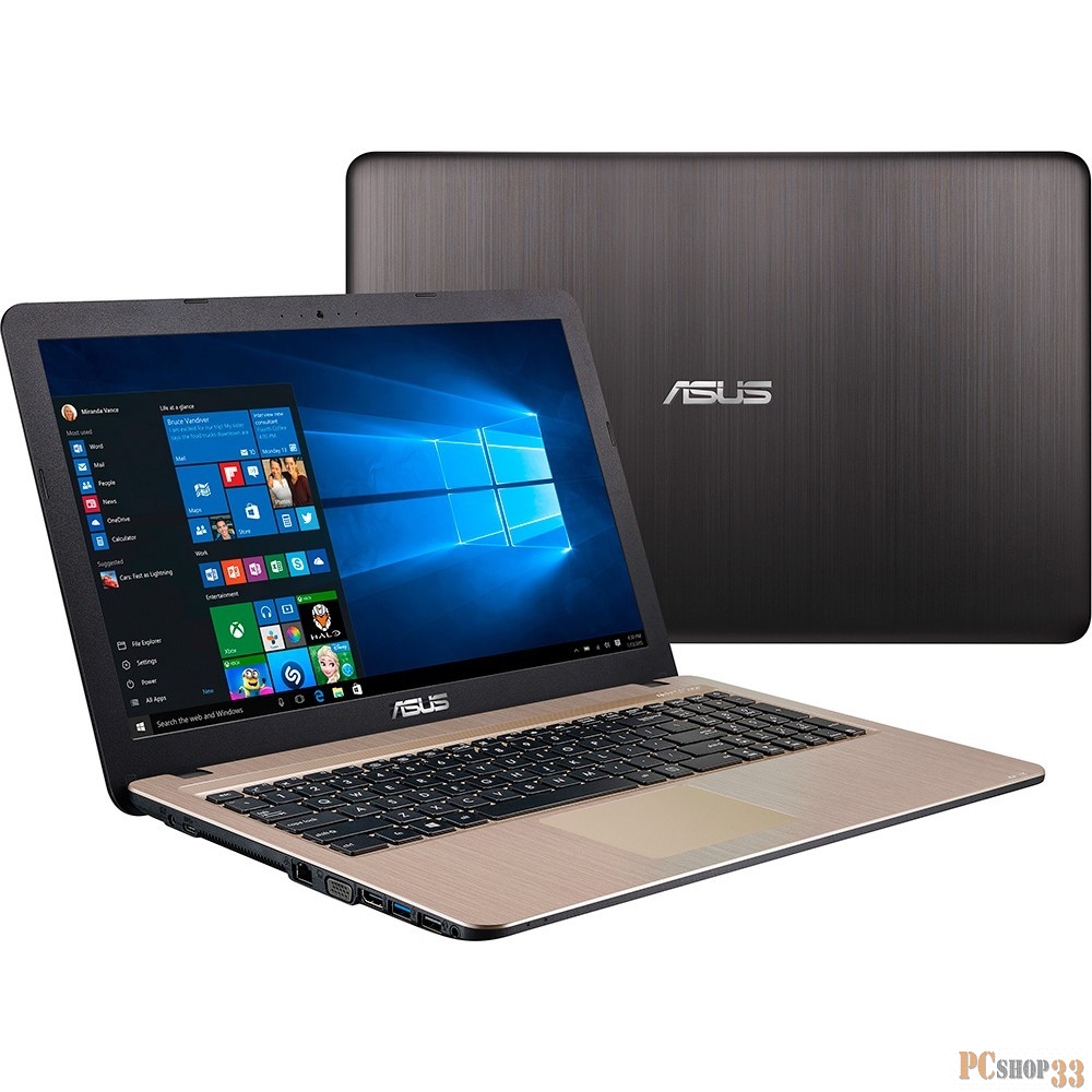 Ноутбук Asus R540YA-XO257T 90NB0CN1-M11040 Chocolate Black 15.6