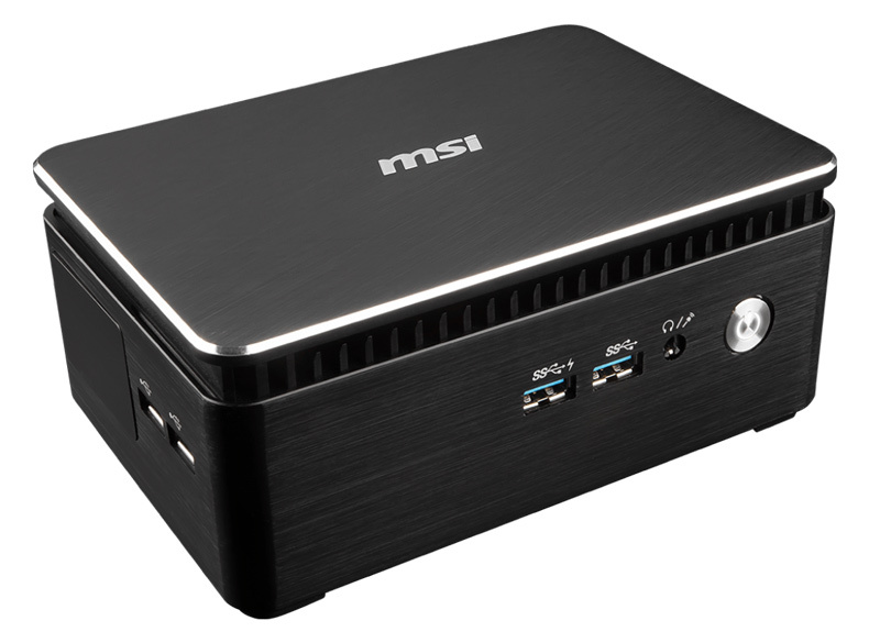 Компьютер MSI Cubi 3 S-038XRU 9S6-B15921-038 slim {i3-7100U/4Gb/500Gb/DOS}