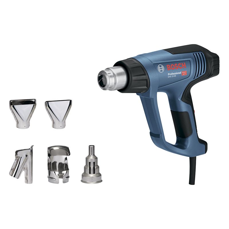 Технический фен Bosch GHG 23-66 Professional 06012A6301 (2300Вт, 50-650град.) + кейс