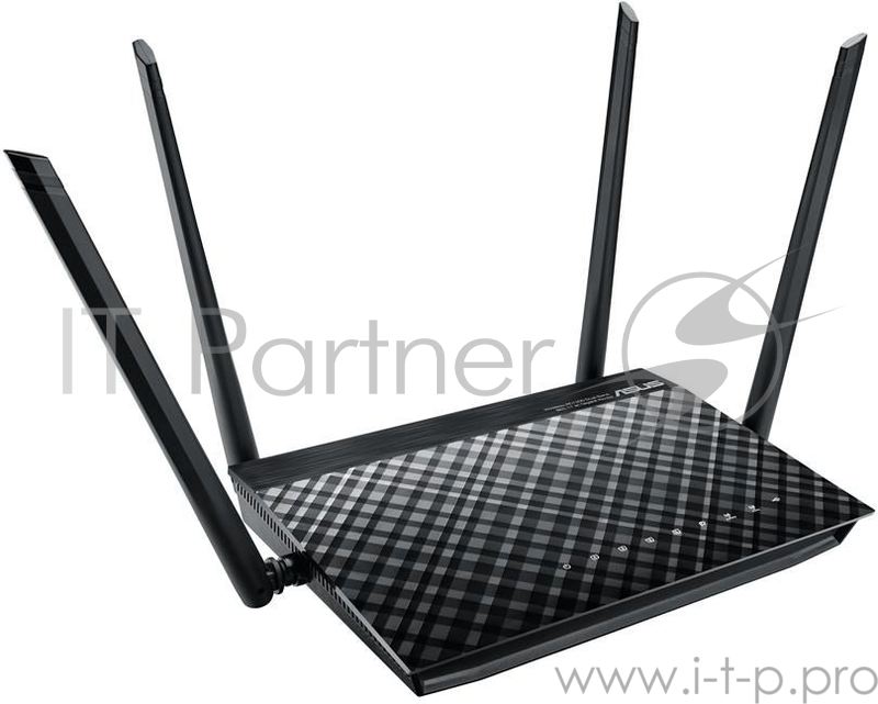 Беспроводной маршрутизатор ASUS RT-AC57U WiFi 867Мбит/сек. + 4 порта LAN 1Гбит/сек. + 1 порт WAN 1Гбит/сек. + 1 порт USB2.0