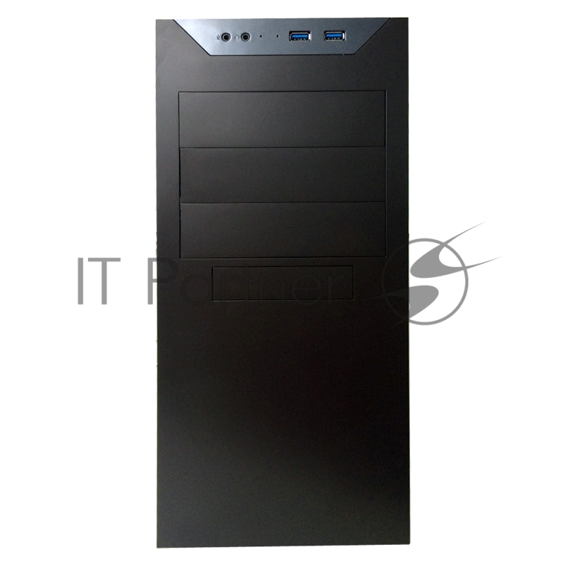 Корпус Miditower Powerman BA-833BK, ATX, черный (600Вт)