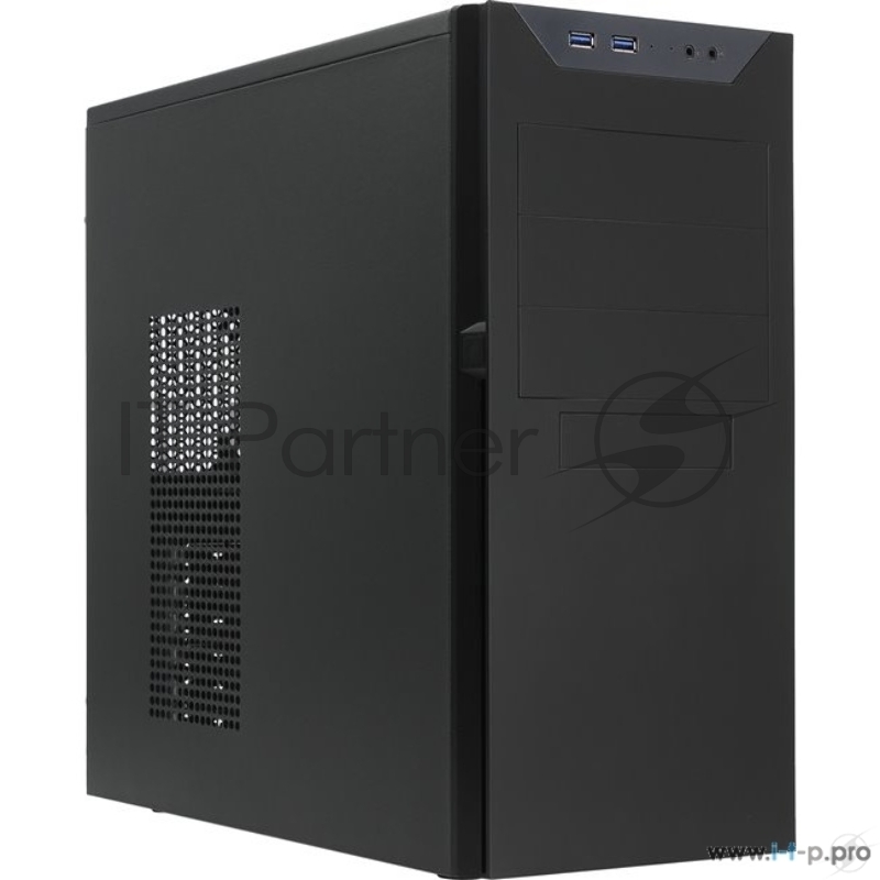 Корпус Miditower Powerman BA-833BK, ATX, черный (600Вт)