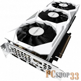 Видеокарта GIGABYTE GeForce RTX 2080 GAMING OC WHITE 8G 8ГБ GV-N2080GAMINGOC WHITE-8GC (GeForce RTX 2080, DDR6, HDMI, 3xDP, USB-C) (PCI-E)