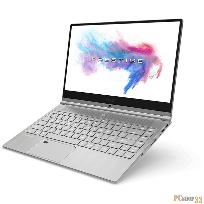 Ноутбук MSI PS42 8RB-205RU (Core i5 8250U-1.60ГГц, 8ГБ, 256ГБ SSD, GFMX150, WiFi, BT, WebCam, 14.0 1920x1080, W10 H), серебр.