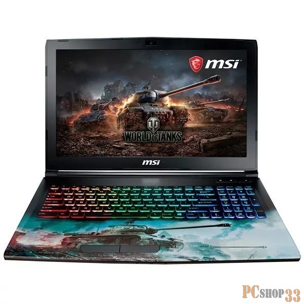 Ноутбук MSI GP62M 7REX-2092XRU WOT Edition 9S7-16J9E2-2092 black 15.6