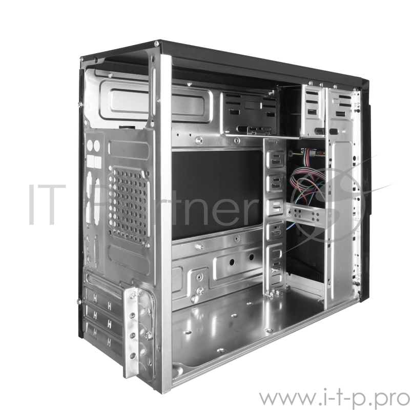 Корпуса Exegate EX271464RUS Корпус Minitower Exegate BA-112U Black, mATX, без БП 2*USB2.0+2*USB3.0, Audio
