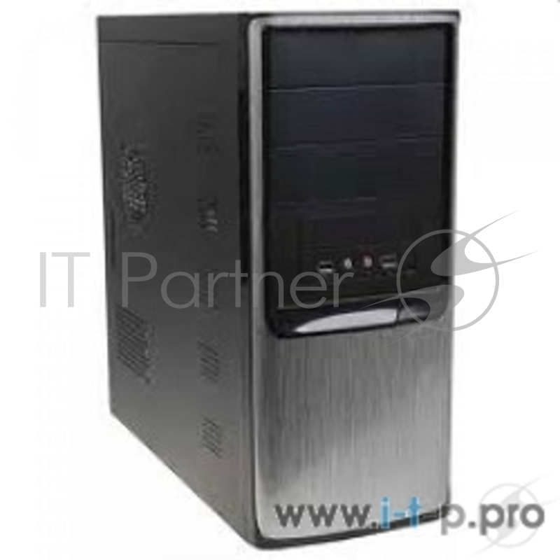 Корпус MidiTower QoRi-3335 2*USB2.0, audio, reset, ATX, 600W, 120mm
