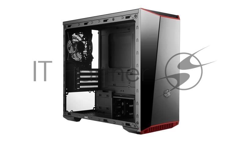 Корпус Cooler Master MasterBox 3 Lite 3.1 MCW-L3S3-KGNN-00 miniTower, USB 3.0 x 1, USB 2.0 x 1, 1x120Fan, Black, Customizable Trim, Tempered Glass, mATX, w/o PSU