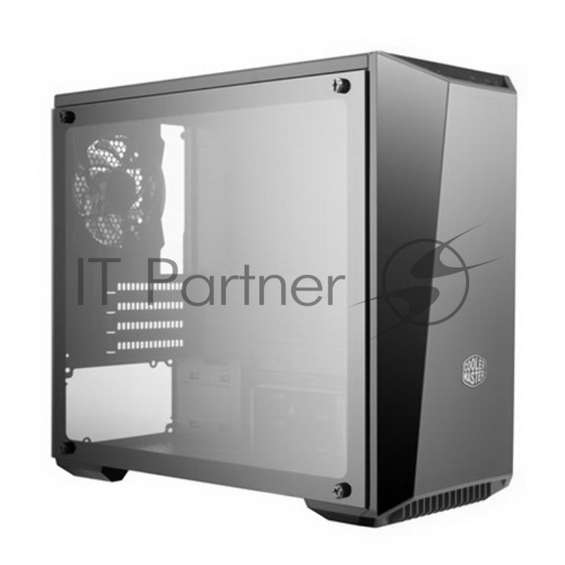 Корпус Cooler Master MasterBox 3 Lite 3.1 MCW-L3S3-KGNN-00 miniTower, USB 3.0 x 1, USB 2.0 x 1, 1x120Fan, Black, Customizable Trim, Tempered Glass, mATX, w/o PSU