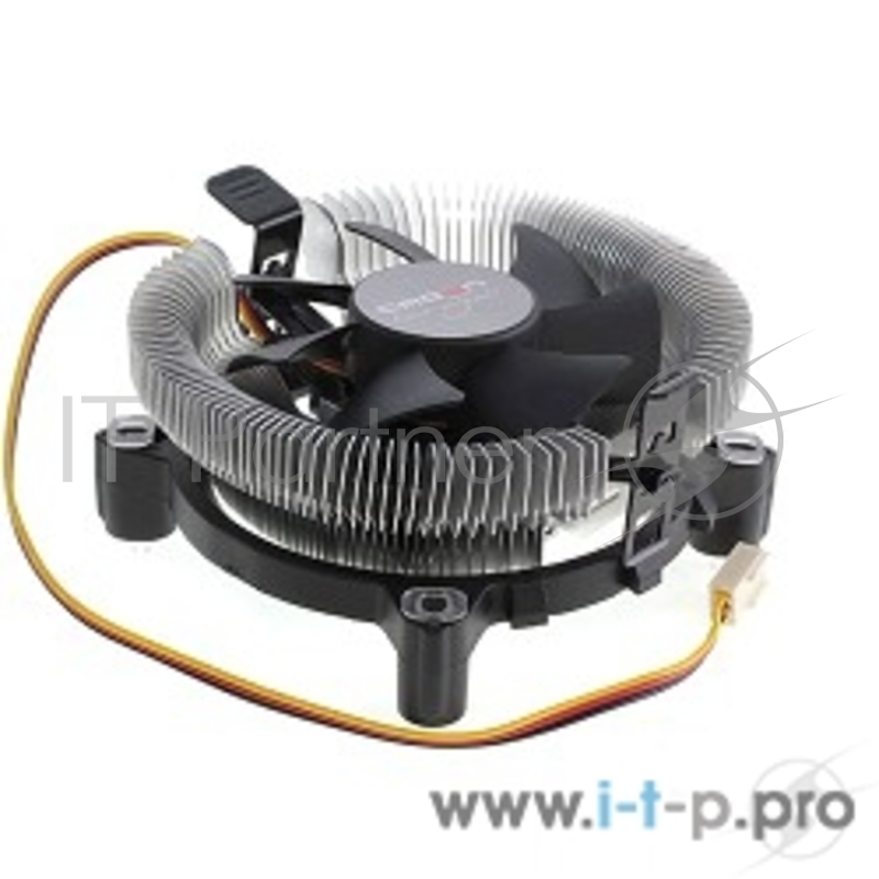 вентилятор CROWN Кулер для процессора CM-80 (Для Intel и AMD, TDP до 65 Ватт,Низкая посадка радиатора , Гидродинамическии подшипник, Размер: 115*103*42 мм)