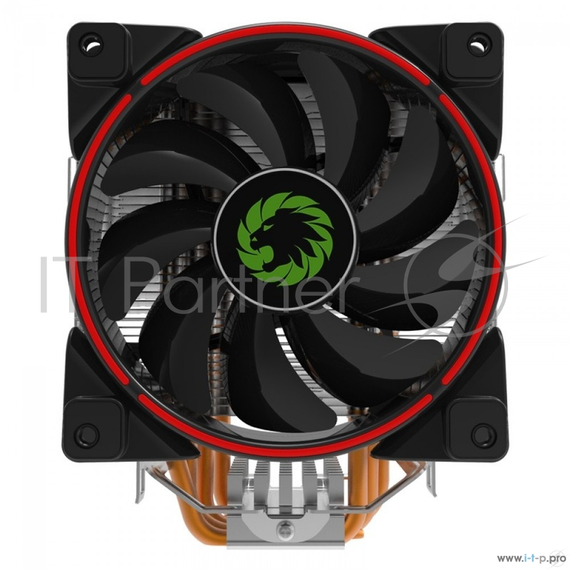 Вентиляторы GameMax Gamma 500 Red Кулер универсальный, Intel/AMD TDP 187W CPU
