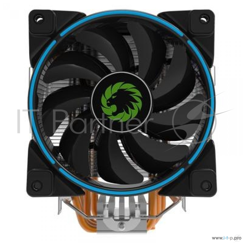 Вентиляторы GameMax Gamma 500 Blue Кулер универсальный, Intel/AMD TDP 187W CPU