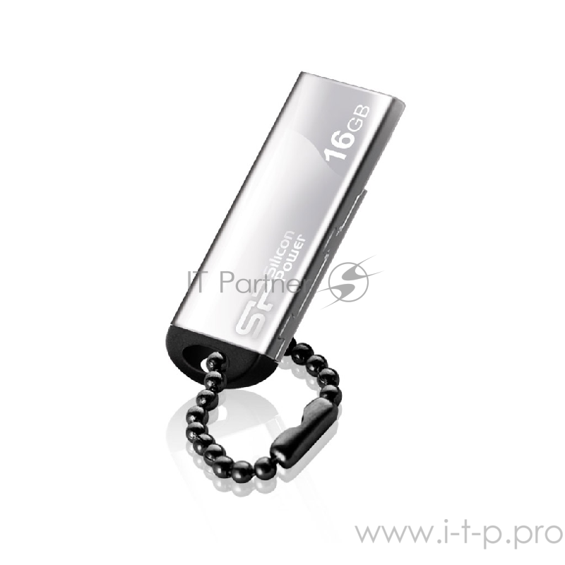 Носитель информации Silicon Power USB Drive 16Gb Touch 830 SP016GBUF2830V1S {USB2.0, Silver}