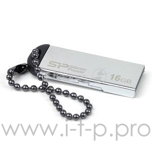 Носитель информации Silicon Power USB Drive 16Gb Touch 830 SP016GBUF2830V1S {USB2.0, Silver}