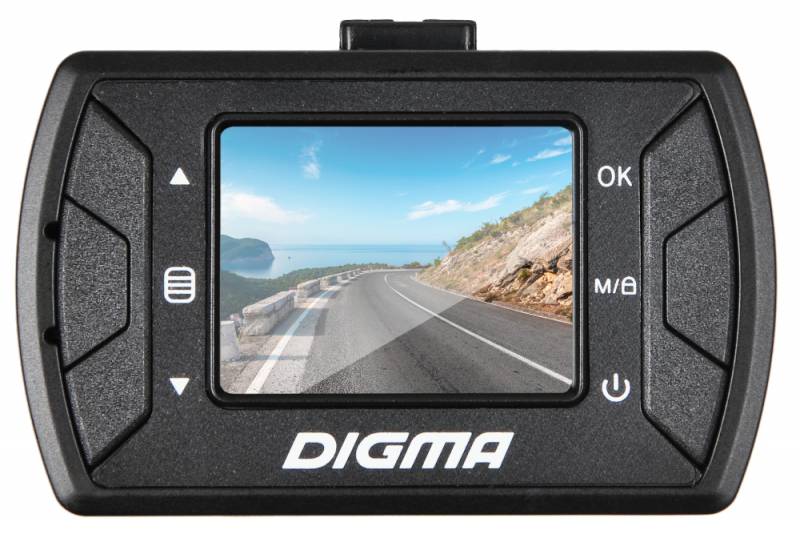 Регистратор Видеорегистратор Digma FreeDrive 107 черный 1Mpix 1080x1920 1080p 140гр. NTK96220 381626