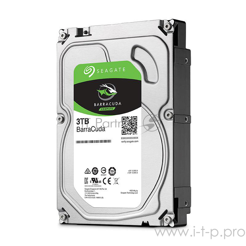 Жесткий диск SATA 3TB 5400RPM 6GB/S 256MB ST3000DM007 SEAGATE, 3.5