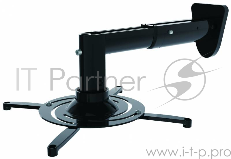 Крепления для проекторов Cactus CS-VM-PR05B-BK черный Кронштейн для проектора макс.10кг настенный и потолочный поворот и наклон