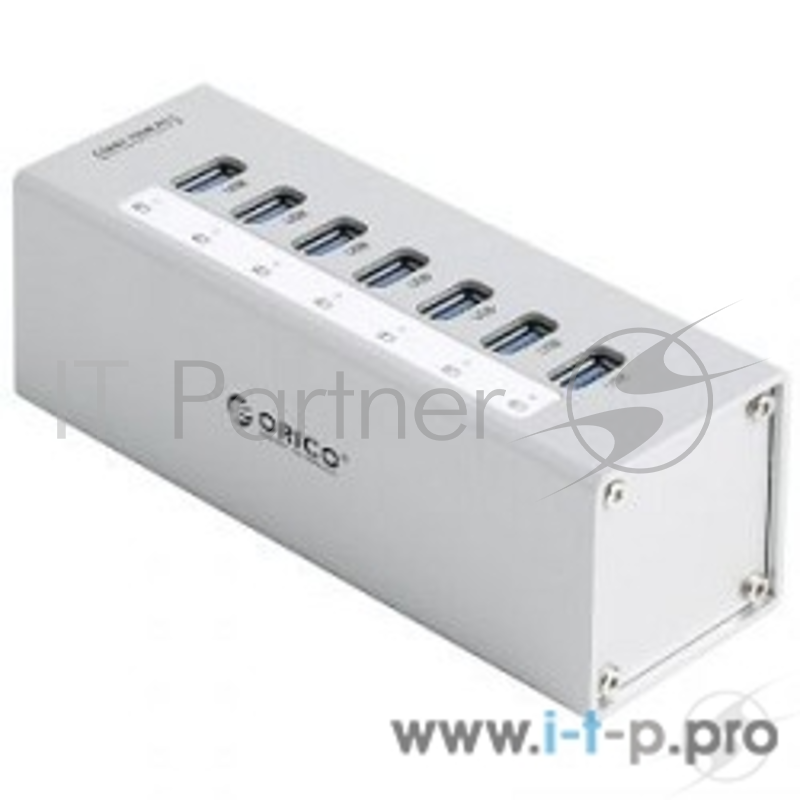 USB-концентраторы ORICO A3H7-SV USB-концентратор ORICO A3H7 (серебряный)