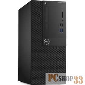 Компьютер Dell OptiPlex 3050 MFF 3050-1028 (Pentium G4560T-2.90ГГц, 4ГБ, 500ГБ, HDG, LAN, WiFi, BT, W10 Pro)