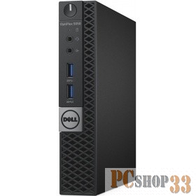 Компьютер Dell OptiPlex 5050 MFF 5050-8215 (Core i5 6500T-2.50ГГц, 8ГБ, 500ГБ, HDG, LAN, W7 Pro 64bit) + клавиатура + мышь