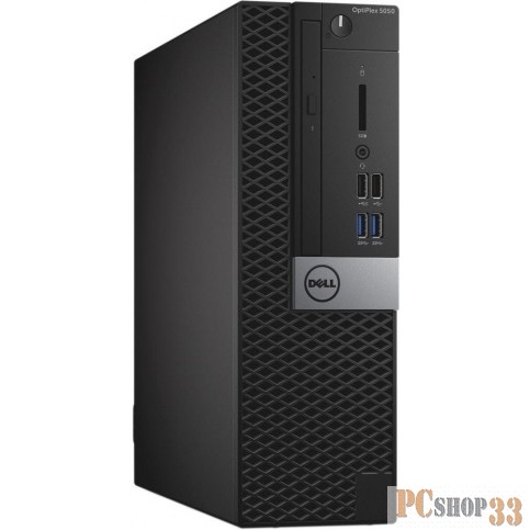 Компьютер Dell OptiPlex 5050 SFF 5050-8305 (Core i5 7500-3.40ГГц, 8ГБ, 256ГБ SSD, HDG, DVDRW, LAN, W10 Pro) + клавиатура + мышь