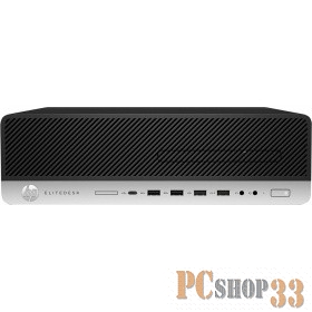 Компьютер HP EliteDesk 800 G4 SFF 4KW59EA (Core i7 8700-3.20ГГц, 16ГБ, 512ГБ SSD, UHDG, DVDRW, LAN, W10 Pro) + клавиатура + мышь