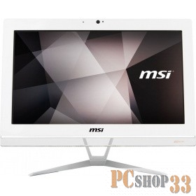 Моноблок MSI Pro 20EXTS 7M-047RU (Core i3 7100-3.90ГГц, 4ГБ, 1ТБ, HDG, DVDRW, LAN, WiFi, BT, WebCam, 19.5 1600x900 сенсор., FreeDOS) + клавиатура + мышь