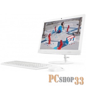 Моноблок Lenovo ideacentre 330-20IGM F0D7002ARK (Pentium J5005-1.50ГГц, 4ГБ, 500ГБ, UHDG, DVDRW, LAN, WiFi, BT, WebCam, 19.5 1440x900, W10 H) + клавиатура + мышь