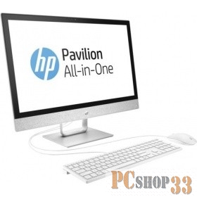 Моноблок HP Pavilion 24-r023ur 2MJ48EA (Core i7 7700T-2.90ГГц, 8ГБ, 1ТБ, R530, DVDRW, LAN, WiFi, BT, WebCam, 23.8 1920x1080, W10 H) + клавиатура + мышь