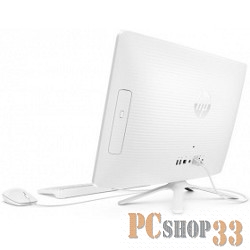 Моноблок HP 22-b355ur 2BW23EA (Core i3 7100U-2.40ГГц, 8ГБ, 2ТБ, HDG, DVDRW, LAN, WiFi, BT, WebCam, 21.5 1920x1080 сенсор., W10 H) + клавиатура + мышь