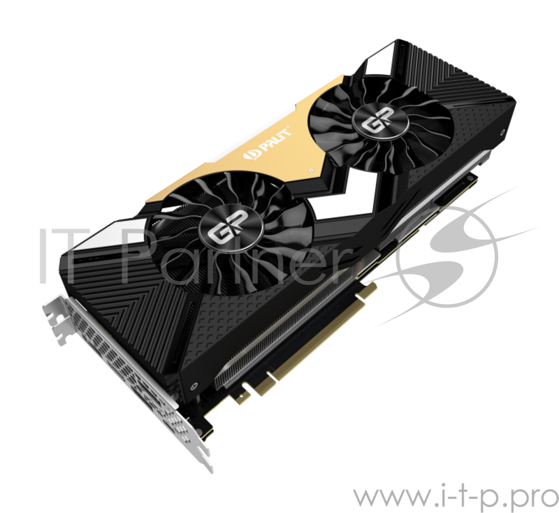 Видеокарта Palit GeForce RTX 2080 Ti GamingPro 11ГБ (GeForce RTX 2080 Ti, DDR6, HDMI, 3xDP, USB-C) (PCI-E)