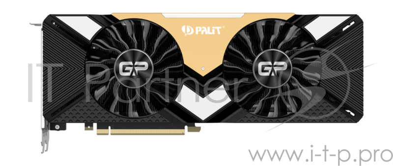 Видеокарта Palit GeForce RTX 2080 Ti GamingPro 11ГБ (GeForce RTX 2080 Ti, DDR6, HDMI, 3xDP, USB-C) (PCI-E)