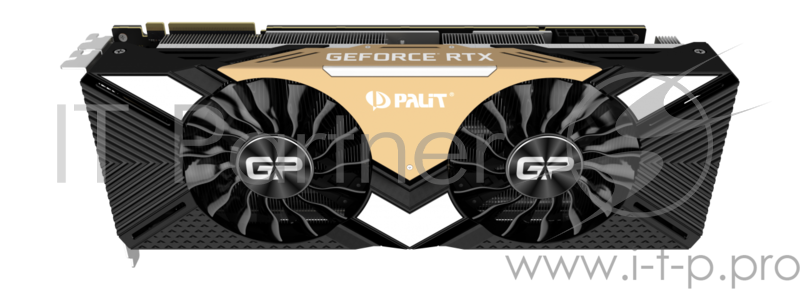 Видеокарта Palit GeForce RTX 2080 Ti GamingPro 11ГБ (GeForce RTX 2080 Ti, DDR6, HDMI, 3xDP, USB-C) (PCI-E)