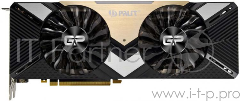 Видеокарта Palit GeForce RTX 2080 Ti GamingPro 11ГБ (GeForce RTX 2080 Ti, DDR6, HDMI, 3xDP, USB-C) (PCI-E)