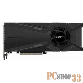 Видеокарта GIGABYTE GeForce RTX 2080 Ti TURBO 11G 11ГБ GV-N208TTURBO-11GC (GeForce RTX 2080 Ti, DDR6, 3xHDMI, 3xDP, USB-C) (PCI-E)