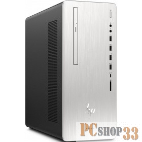 Игровой компьютер HP ENVY 795-0002ur 4JW62EA (Core i7 8700-3.20ГГц, 16ГБ, 128ГБ+1ТБ, GFGTX1070, DVDRW, LAN, WiFi, BT, W10 H) + клавиатура + мышь